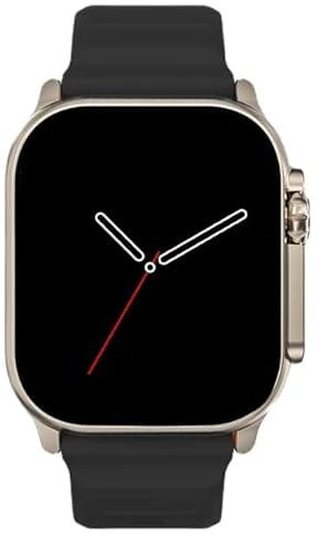 GEN2 HK10 ULTRA 3 MAX SmartWatch 4G ROM AI Robot 2.02 AMOLED boussole NFC GPS Bluetooth partage réseau Sport 2025 Montre originale (noir)