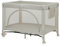 LIONELO LAURA 2en1 Lit de Voyage jusqu'à 15 kg Parc bébé de 0 à 36 mois Entrée latérale Matelas en Mousse T25, 2 Niveaux Hauteur, Sac de Voyage, Roues avec Frein (BEIGE SAND) (Grey) (Beige)