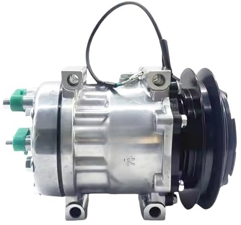 para Sanden 7H13 SD7h13 7351 TDK-R151320S KHR3241 TDKR151320S TDKR151340S Compresor de Aire Acondicionado para Excavadora Kobelco Case Serie