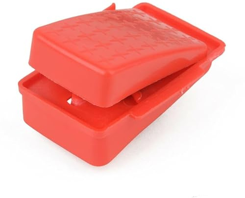 Fußpedal-Steuerung mit Reset-Schalter für Kinder, 6/12 V, Kunststoffmaterial (rot)