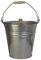 Garden Trading Cubo de Acero galvanizado con Tapa