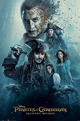 Disney Fluch der Karibik 'Brennen' Maxi Poster, 61 x 91.5 cm Mehrfarbig