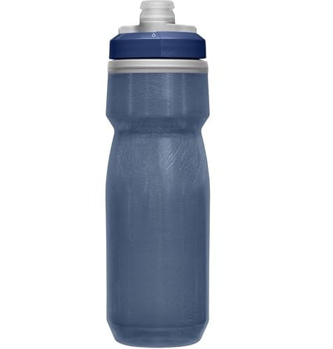 CAMELBAK Podium Chill Sportwasserflasche, Quetschflasche, zum Laufen, Radfahren, Wandern Custom Navy/Navy