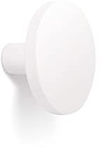 Gedotec Möbelknopf Antik | Schrank-Knopf Weiß matt| COMO | Metall Türknopf rund | Schubladen-Knopf Ø 41 mm | Kommoden-Knopf Küchen-Schränke & Türen | 4 Stück - Möbel-Knauf mit Schrauben