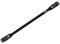 LSL Cross-Bar Lenkerstrebe für Motorrad 7/8 Zoll (22,2 mm) Lenker, zweiteilige Schelle (Stück) (Schwarz)