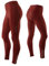 Xyklos® - Fahrradhose Damen Lang Rot (M) - Sportlich, Stylisch und Bequeme Radhose - Gut Aussehen und Aktiv Sein Radlerhose - Vermeide Schmerzen Mit Sitzpolsterung