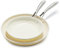 GreenLife Artizan Healthy Ceramic Non-Stick 20 cm and 26 cm Frying Pan Skillet Set, Stainless Steel Handle, PFAS-Free, Induction, Oven Safe, Yellow