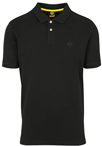 Dortmund Borussia BVB Polo Shirt Essential schwarz Gr. 2XL