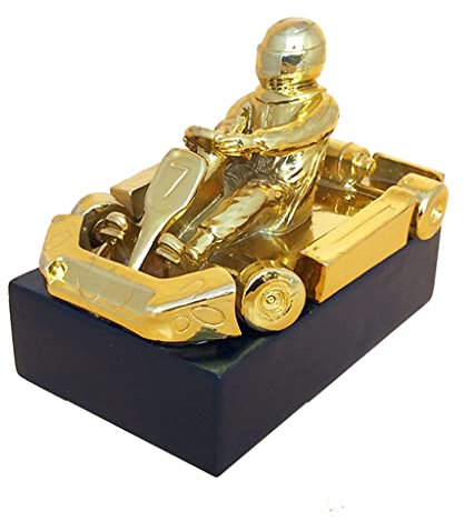 Coupes Championnat De Pilotes Trophées, Karting Trophées Décoration Souvenirs, Cadeaux De Fête Événements Sportifs Scolaires