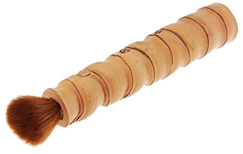 Luzhengyang 1 pennello da tè in bambù con scodella e accessori per il tè