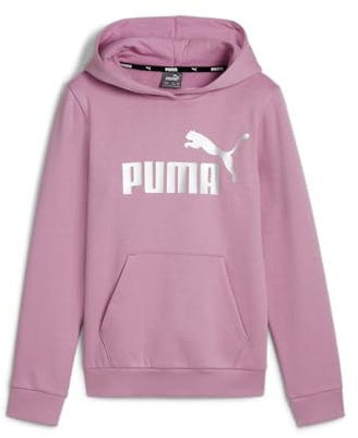 PUMA ESS+ Logo Hoodie FL G, Mädchen Schweiß, Mauved Out, 670310
