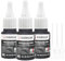 Everglue Sekundenkleber Set dünn, mittel oder dick 3x 20g für präzises Kleben und schnelle Reparaturen schnelltrocknend und flüssig ohne Nachtropfen Sekundenkleber extra stark (EV650042-3)