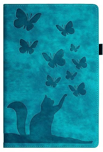 Tablet Protection Compatible With Kindle Fire HD 8 Case (7th/8th Generation, 2016/2017/2018 Release) Embossed Folding Stand Protective Cover Flip Case Shockproof PU Leather Card Slot Tablet Shell tabl