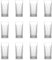 LAV Luxus Wassergläser Spülmaschinenfest, Longdrinkgläser 12er Set 360ml 100% BLEI FREI Kristallgläser, Trinkgläser Set, Highball Gläser, Longdrink Gläser Set, Wasserglas, Cocktailgläser