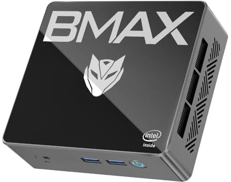 BAMX Mini Pc N97 W-11 Pro,Micro Desktop Computer, 12th Gen Intel Alder Lake N97 (Beat N100/N95, up to 3.60GHz) 16GB DDR4 512GB M.2 SSD, for Business, School, Office, Micro PC, Dual HDMI Display 4K
