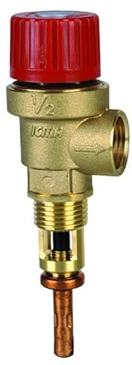Temperatur- und Drucksicherheitsmembranventil Temp/Druck-Sicherheitsventil 1/2-6bar-100°c
