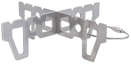 Cross Stand Stove Rack Support Alcohols Stove Stand Stainless Steel Alcohols Stove Camping Outdoor Stove Cross Base