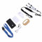 UV Light Hair Extension Machine Kit, 15W Portable Fast Curing Hair Extension UV Glue V Light Wig Extension LED UV Lamp, for Hair Salon (British regulations)