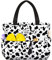 HOMESPON Große Strandtasche Damen mit Reißverschluss Wasserdicht Badetasche XXL Familie Beach Tote Bag,Kuh
