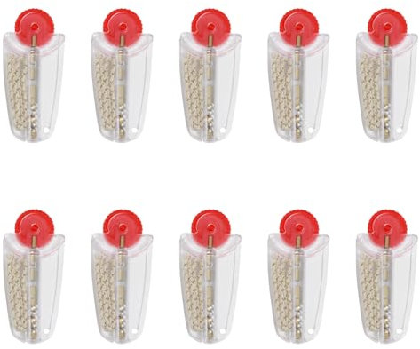 AMSNINK 10 x Feuerzeug Ersatzteile - für Zippo Feuersteine und Zubehör, Feuerstein und Docht Set, kompatibel mit Feuerzeuge für Kerosin und Öl, Langlebig