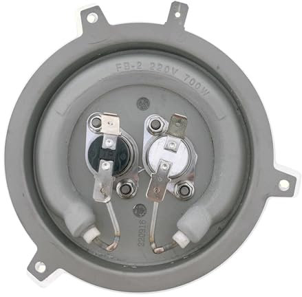 ZMLMAJJ 220 V 700 W Mini-Geschirrspüler-Heizelement-Heizung – kompatibel mit Midea, kompatibel mit Bomann