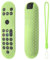 Hi Color Cover in silicone per telecomando Sky Glass, custodia protettiva in silicone antiscivolo antiurto per telecomando Sky Glass (verde fosforescente)