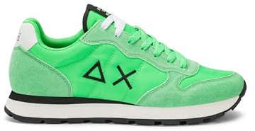 SUN68 Tom Solid Herren Casual Sneaker Z36101, grün neon, 45 EU
