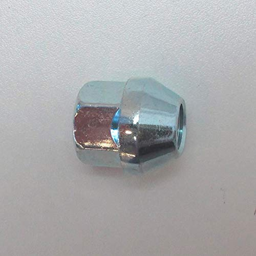 H&R 125004 Wheel Nut Taper Seat M12 x 1.5 Length 25 mm Silver