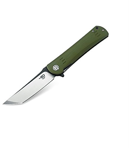 Divers Couteau Bestech Knives Tanto Kendo Lame Acier D2 Manche Green G-10 Linerlock Couteau Bestech Knives Tanto Kendo Lame Acier D2 Manche Green G-10 Linerlock Green