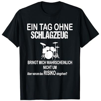 Schlagzeug Lustige Weihnachtsgeschenk Ideen Advent Shirt T-Shirt