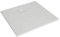 Milano Rasa White Low Profile Rectangular Textured Slate Effect Shower Tray - 900mm x 800mm