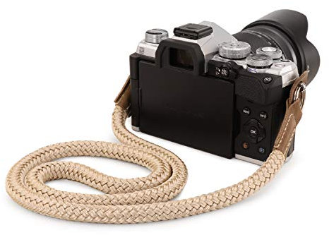 MegaGear MG1794 Kameragurt für SLR, DSLR-Kameras, Baumwolle, Größe L, Nerz