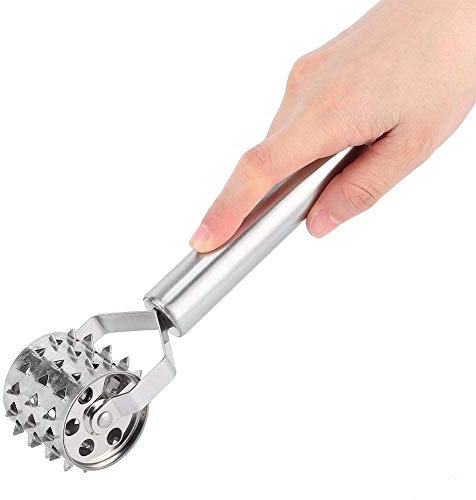 Atyhao Fleisch Tenderizer Roller Beef Steak Hühnchen Mallet Hammer Küchenwerkzeug Edelstahl Für Steak Hühnchen Fisch Schweinefleisch Gute Griffe