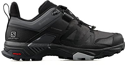 Salomon X Ultra 4 GTX Sportschuhe Herren Wanderschuhe Schwarz Freizeit, Schuhgröße:EUR 48 | UK 12.5