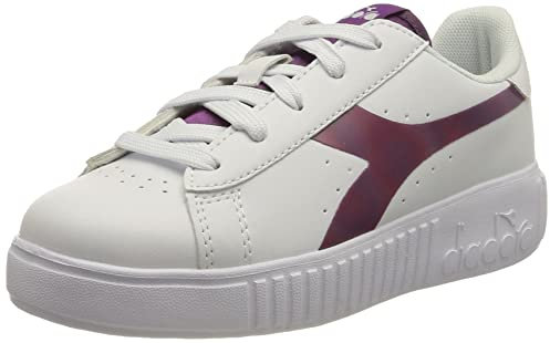 Diadora Game Step Kaleido Ps, Sneakers Unisex Bambini E Ragazzi, Bianco Viola Ciclamino, 30 EU