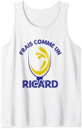 Homme Frais Comme un Ricard - Ricard Pastis Apéro Débardeur