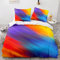 Morbuy Weich Bettwäsche aus Mikrofaser Bettbezug 135x200 155x220 200x200 220x240 mit Reißverschluss + Kissenbezüge 80x80 cm, Multicolor Bettwäsche-Set (135x200cm,Farbenfroh)