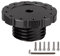 PALUMMA Game Lenkradadapter für Thrustmaster t500 / T300 / tspc/TX Adapterplatte 70-74mm Lenkradnaben-Adapter kit(Rot)
