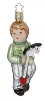 Inge-glas HOPP, HOPP, HOPP, 12 cm
