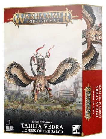 Games Workshop Cities of Sigmar: Tahlia Vedra: Lioness Of The Parch, Black