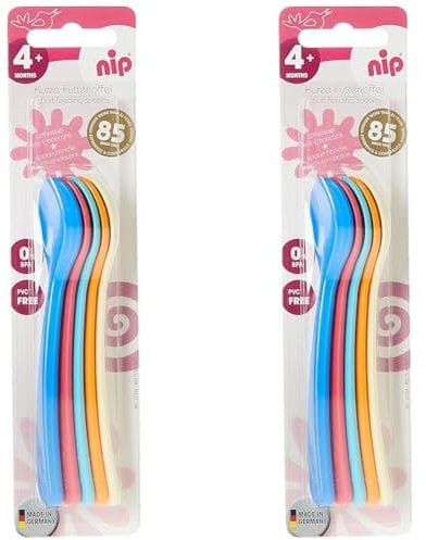nip Fütterlöffel kurz, 5er Set (Packung mit 2)