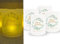 Sugeru Geburtstag deko - 16 stück Lichthülle für Tischlicht & Teelicht Windlicht & Kerzen,Geburtstag Frauen männer | Party Windlichter Tischdeko | Durchmesser - 8cm (Happy Birthday)
