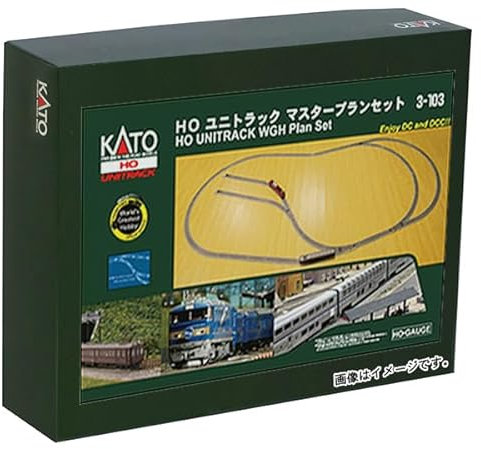 KATO HO Gauge Unitrack Master Plan Set 3-103 Ferrovia Modello Ferrovia Set