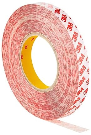 Dpm tapes - Doppelseitiges GPT PET-Klebeband: starke Haftung, hält auf schwierigen Oberflächen. Dicke 0,21 mm, beständig bis 150 °C, mit UV-Beständigkeit ex 9088 (19 mm x 50 m)