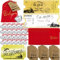 24 Sets Weihnachtsglocken, Glöckchen, silberfarbene Glocken, Weihnachtsdekoration, Zugticket mit Etiketten, roter Samtbeutel, Weihnachtsfilm, Partygeschenke für Weihnachten, Party, Baumschmuck