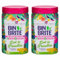 JMS we create smile (Set of 2) All Purpose Bin Brite Bin Odour Neutraliser Scented Powder - Eliminate Smells Fragranced Powder for Bins (Bin Brite Papaya- 500gm)