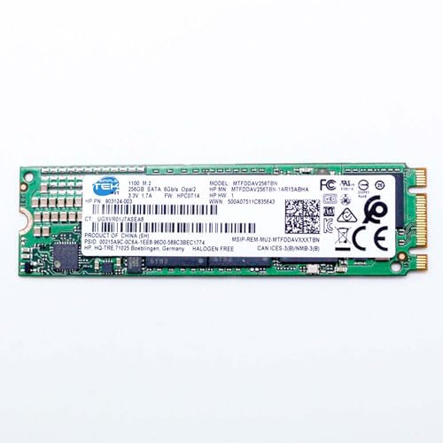 SIMPLETEK - SSD interno M.2 SATA 2280 256 GB | NGFF, Tecnologia 3D NAND | Per Notebook e PC (Ricondizionato)