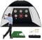 OKSTENCK Practice Net,10x7ft Golf Game Set-XL Golf Net and Mat, 9 Golf Balls with Turf Mat,Carry Bag, Golf Swing Trainer, Golf Gifts for Men/Women