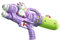 Oshhni Pistola Ad Acqua Portatile Con Doppio Foro per Bambini, Pistole Ad Acqua Piccole Di Portata 5-8 M, Dotato Di Serbatoio D'acqua Da 500 Ml per Feste, Estate, Spiaggia, Unicorno Viola