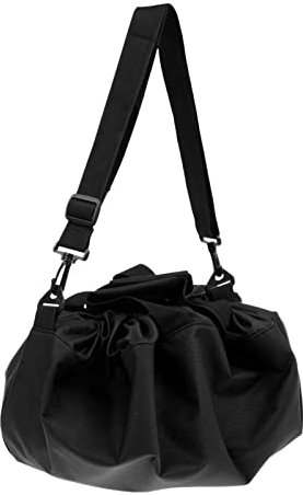 Perfeclan Strandumhang Umkleidehilfe Tasche - Schwarz